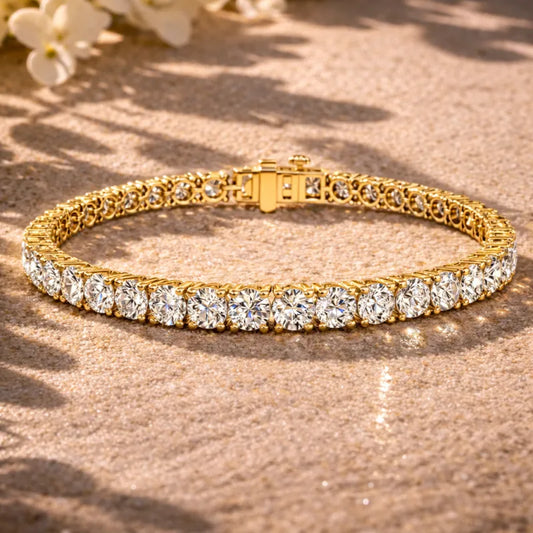 Round Diamond Tennis Bracelet